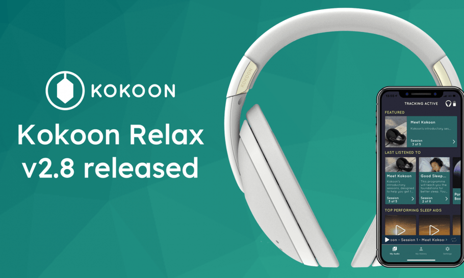 Kokoon Relax v2.8 Released