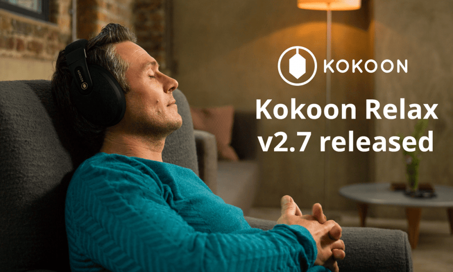 Kokoon Relax Version 2.7: Better Sound to Sleep