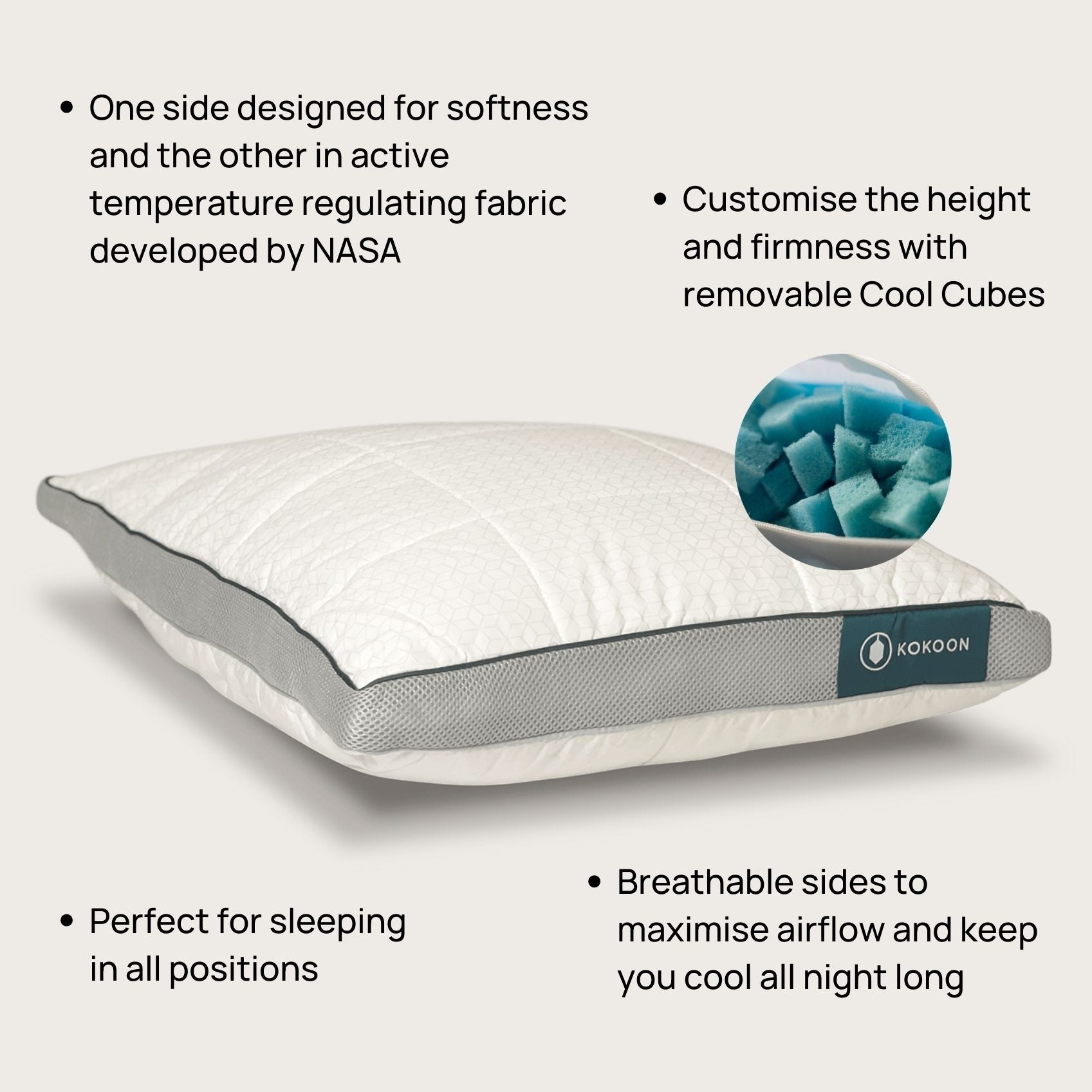 Benefits of the kokoon nest pillow